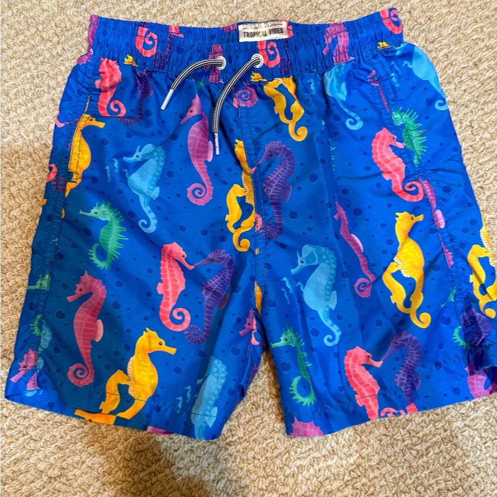 Boardies boys swim trunks never worn in a fun pattern
